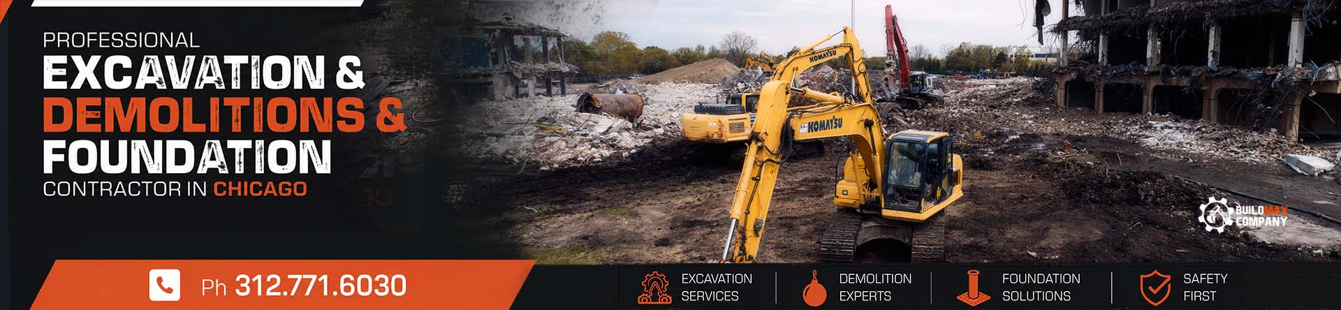 Professional Excavation Company in Chicago